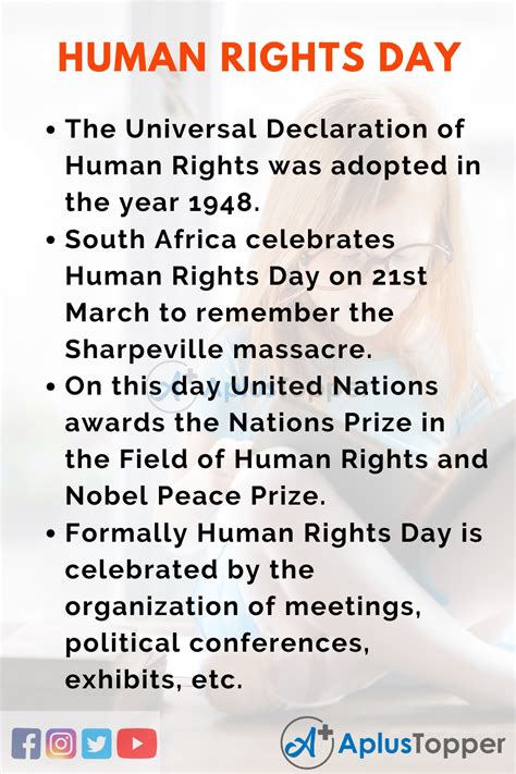 purpose of human rights day essay